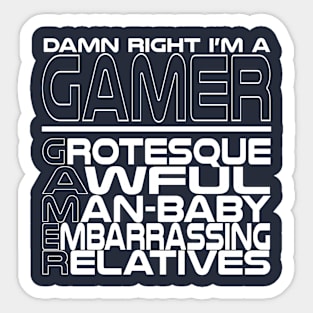 Gamer Sticker